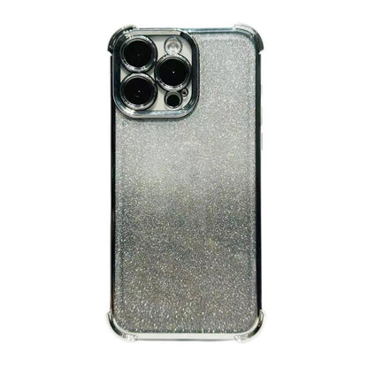 Electrpolated Glitter Four-corner Shockproof Space TPU Phone Case