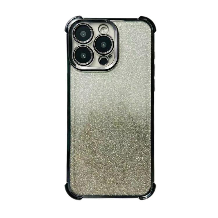 Electrpolated Glitter Four-corner Shockproof Space TPU Phone Case