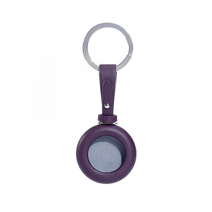 Genuine Leather Shockproof Anti-scratch Protective Case Cover with Keychain