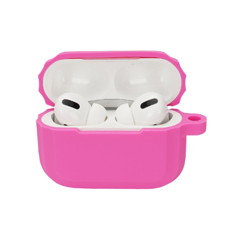Bluetooth Earphone Soft Silicone Case, For AirPods Pro (Rose Red), For AirPods Pro (Sapphire), For AirPods Pro (Wine Red), For AirPods Pro (Yellow), For AirPods Pro (White), For AirPods Pro (Black), For AirPods Pro (Pink), For AirPods Pro (Mint Green)�...