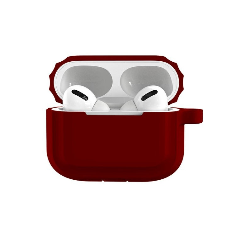 Bluetooth Earphone Soft Silicone Case, For AirPods Pro (Rose Red), For AirPods Pro (Sapphire), For AirPods Pro (Wine Red), For AirPods Pro (Yellow), For AirPods Pro (White), For AirPods Pro (Black), For AirPods Pro (Pink), For AirPods Pro (Mint Green)�...