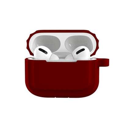 Bluetooth Earphone Soft Silicone Case, For AirPods Pro (Rose Red), For AirPods Pro (Sapphire), For AirPods Pro (Wine Red), For AirPods Pro (Yellow), For AirPods Pro (White), For AirPods Pro (Black), For AirPods Pro (Pink), For AirPods Pro (Mint Green)�...