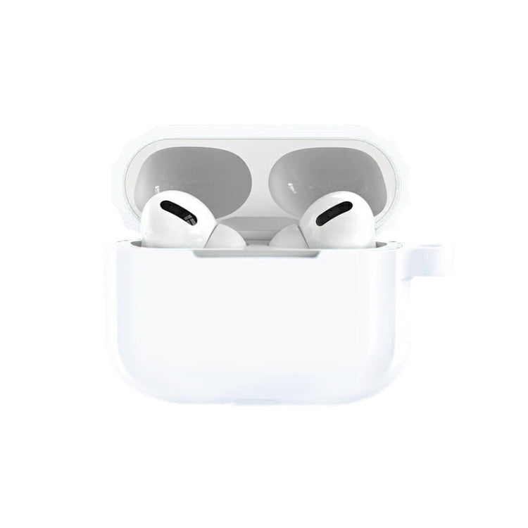 Bluetooth Earphone Soft Silicone Case, For AirPods Pro (Rose Red), For AirPods Pro (Sapphire), For AirPods Pro (Wine Red), For AirPods Pro (Yellow), For AirPods Pro (White), For AirPods Pro (Black), For AirPods Pro (Pink), For AirPods Pro (Mint Green)�...