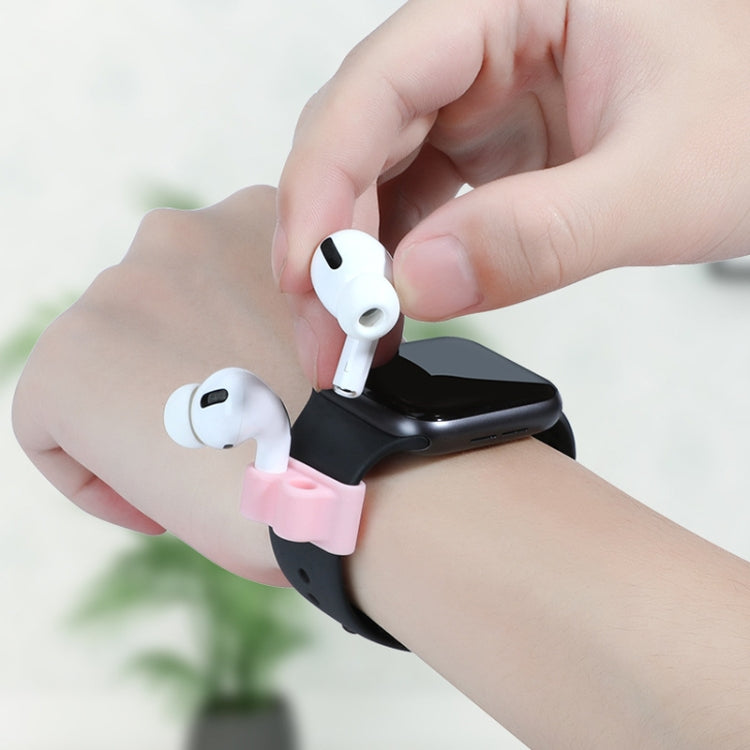 Bluetooth Earphone Silicone Cover Set For AirPods 3, 5 PCS/Set White, 5 PCS/Set Mint Green, 5 PCS/Set Grass Green, 5 PCS/Set Pink, 5 PCS/Set Black, 5 PCS/Set Red, 5 PCS/Set Yellow, 5 PCS/Set Gray, 5 PCS/Set Wine Red, 5 PCS/Set Light Purple�������������...