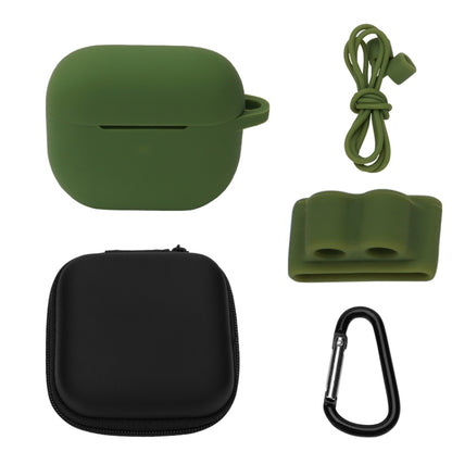 Bluetooth Earphone Silicone Cover Set For AirPods 3, 5 PCS/Set White, 5 PCS/Set Mint Green, 5 PCS/Set Grass Green, 5 PCS/Set Pink, 5 PCS/Set Black, 5 PCS/Set Red, 5 PCS/Set Yellow, 5 PCS/Set Gray, 5 PCS/Set Wine Red, 5 PCS/Set Light Purple�������������...