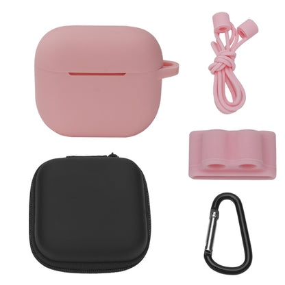 Bluetooth Earphone Silicone Cover Set For AirPods 3, 5 PCS/Set White, 5 PCS/Set Mint Green, 5 PCS/Set Grass Green, 5 PCS/Set Pink, 5 PCS/Set Black, 5 PCS/Set Red, 5 PCS/Set Yellow, 5 PCS/Set Gray, 5 PCS/Set Wine Red, 5 PCS/Set Light Purple�������������...