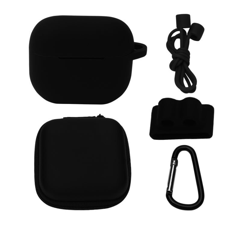 Bluetooth Earphone Silicone Cover Set For AirPods 3, 5 PCS/Set White, 5 PCS/Set Mint Green, 5 PCS/Set Grass Green, 5 PCS/Set Pink, 5 PCS/Set Black, 5 PCS/Set Red, 5 PCS/Set Yellow, 5 PCS/Set Gray, 5 PCS/Set Wine Red, 5 PCS/Set Light Purple�������������...