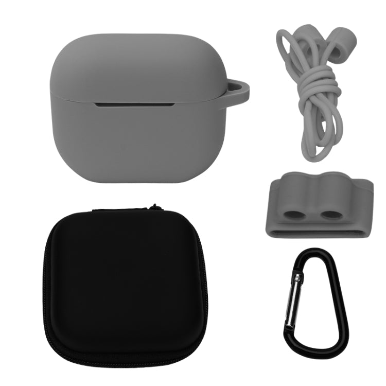 Bluetooth Earphone Silicone Cover Set For AirPods 3, 5 PCS/Set White, 5 PCS/Set Mint Green, 5 PCS/Set Grass Green, 5 PCS/Set Pink, 5 PCS/Set Black, 5 PCS/Set Red, 5 PCS/Set Yellow, 5 PCS/Set Gray, 5 PCS/Set Wine Red, 5 PCS/Set Light Purple�������������...