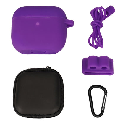 Bluetooth Earphone Silicone Cover Set For AirPods 3, 5 PCS/Set White, 5 PCS/Set Mint Green, 5 PCS/Set Grass Green, 5 PCS/Set Pink, 5 PCS/Set Black, 5 PCS/Set Red, 5 PCS/Set Yellow, 5 PCS/Set Gray, 5 PCS/Set Wine Red, 5 PCS/Set Light Purple�������������...