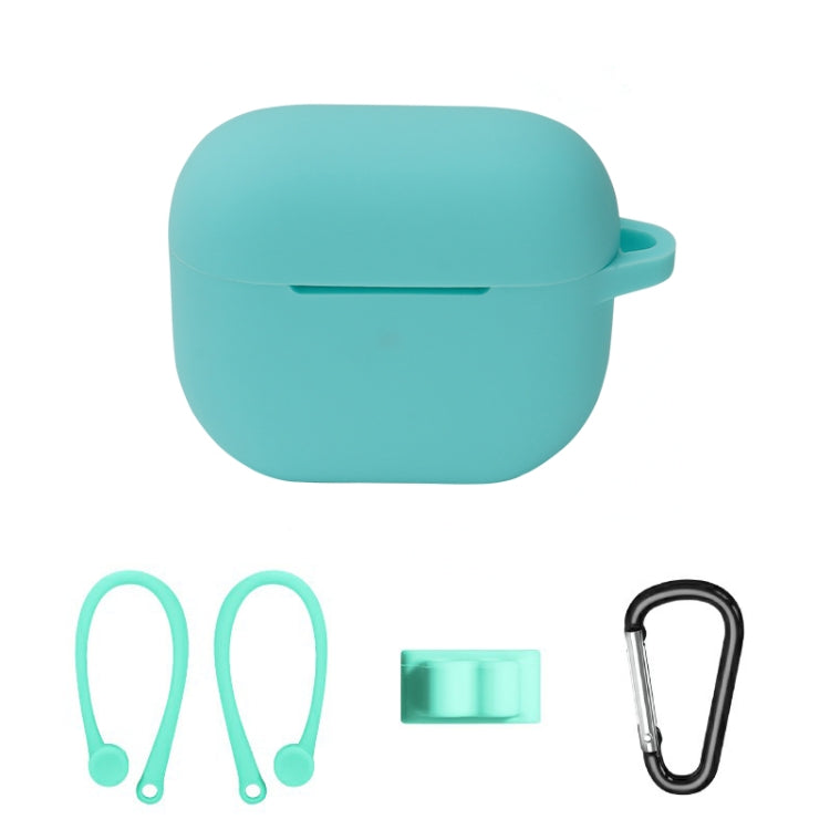 Bluetooth Earphone Silicone Cover Set For AirPods 3, 5 PCS/Set White, 5 PCS/Set Mint Green, 5 PCS/Set Grass Green, 5 PCS/Set Pink, 5 PCS/Set Black, 5 PCS/Set Red, 5 PCS/Set Yellow, 5 PCS/Set Gray, 5 PCS/Set Wine Red, 5 PCS/Set Light Purple�������������...