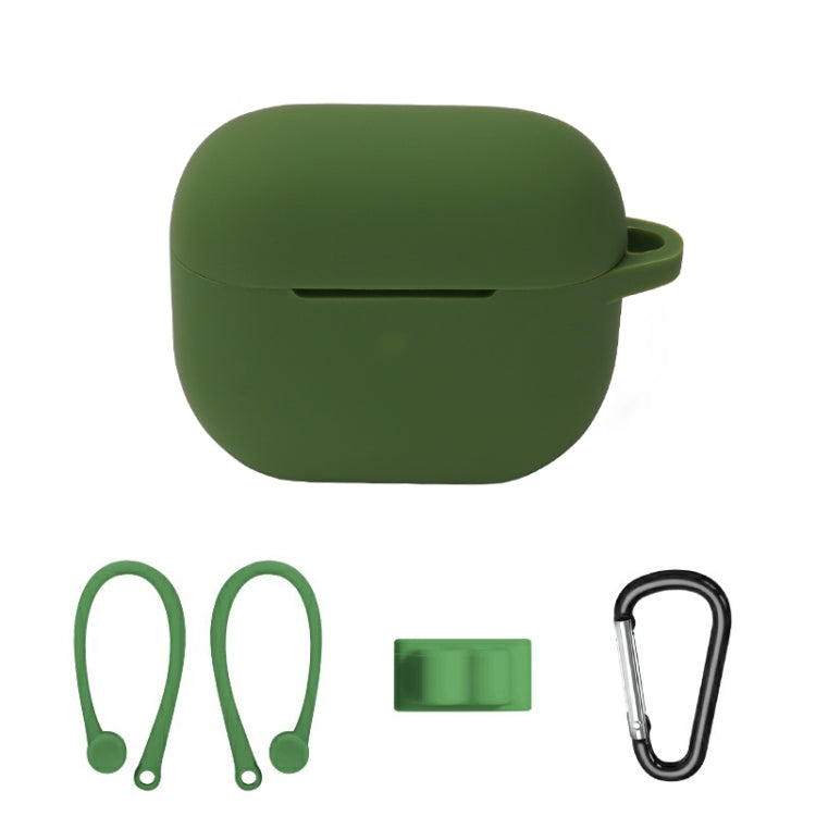 Bluetooth Earphone Silicone Cover Set For AirPods 3, 5 PCS/Set White, 5 PCS/Set Mint Green, 5 PCS/Set Grass Green, 5 PCS/Set Pink, 5 PCS/Set Black, 5 PCS/Set Red, 5 PCS/Set Yellow, 5 PCS/Set Gray, 5 PCS/Set Wine Red, 5 PCS/Set Light Purple�������������...