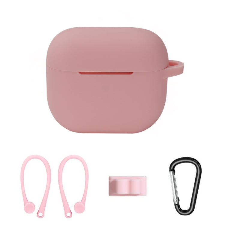 Bluetooth Earphone Silicone Cover Set For AirPods 3, 5 PCS/Set White, 5 PCS/Set Mint Green, 5 PCS/Set Grass Green, 5 PCS/Set Pink, 5 PCS/Set Black, 5 PCS/Set Red, 5 PCS/Set Yellow, 5 PCS/Set Gray, 5 PCS/Set Wine Red, 5 PCS/Set Light Purple�������������...