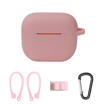 Bluetooth Earphone Silicone Cover Set For AirPods 3, 5 PCS/Set White, 5 PCS/Set Mint Green, 5 PCS/Set Grass Green, 5 PCS/Set Pink, 5 PCS/Set Black, 5 PCS/Set Red, 5 PCS/Set Yellow, 5 PCS/Set Gray, 5 PCS/Set Wine Red, 5 PCS/Set Light Purple�������������...