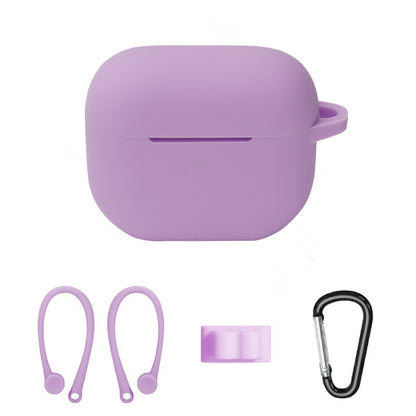 Bluetooth Earphone Silicone Cover Set For AirPods 3, 5 PCS/Set White, 5 PCS/Set Mint Green, 5 PCS/Set Grass Green, 5 PCS/Set Pink, 5 PCS/Set Black, 5 PCS/Set Red, 5 PCS/Set Yellow, 5 PCS/Set Gray, 5 PCS/Set Wine Red, 5 PCS/Set Light Purple�������������...