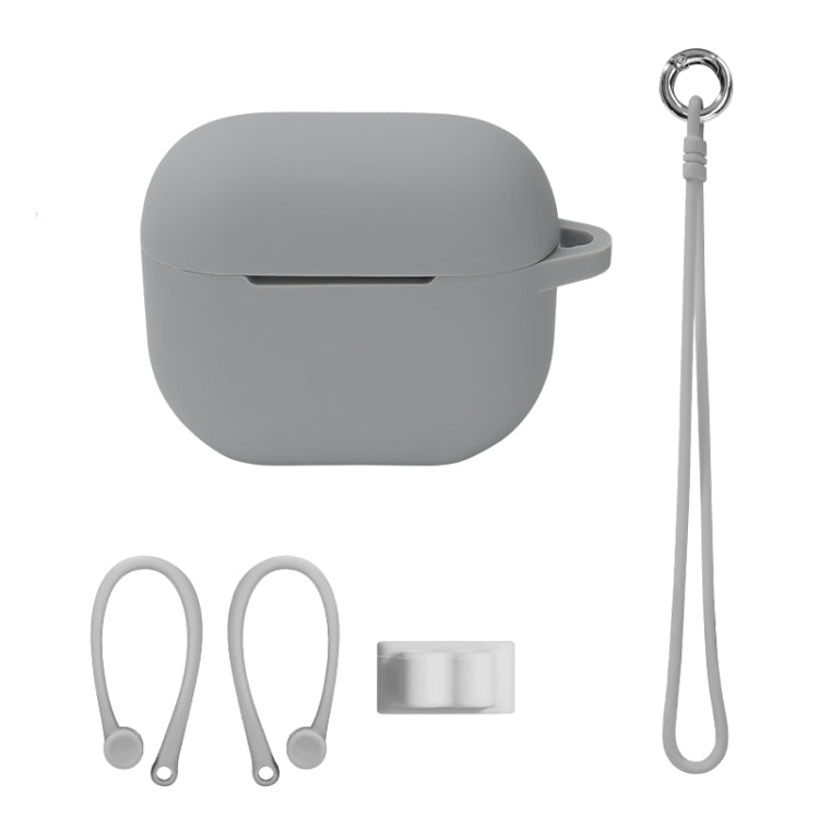 Bluetooth Earphone Silicone Cover Set For AirPods 3, 5 PCS/Set White, 5 PCS/Set Mint Green, 5 PCS/Set Grass Green, 5 PCS/Set Pink, 5 PCS/Set Black, 5 PCS/Set Red, 5 PCS/Set Yellow, 5 PCS/Set Gray, 5 PCS/Set Wine Red, 5 PCS/Set Light Purple�������������...