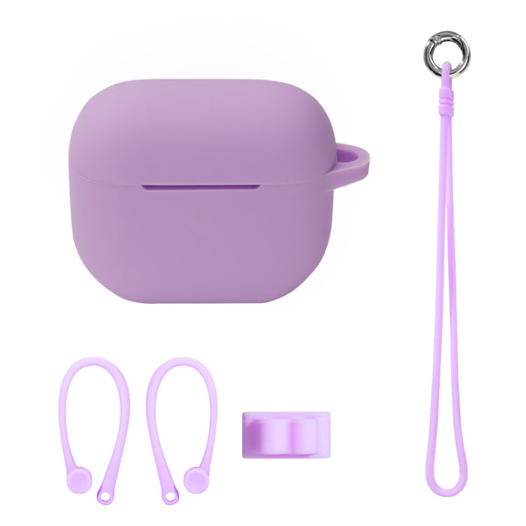 Bluetooth Earphone Silicone Cover Set For AirPods 3, 5 PCS/Set White, 5 PCS/Set Mint Green, 5 PCS/Set Grass Green, 5 PCS/Set Pink, 5 PCS/Set Black, 5 PCS/Set Red, 5 PCS/Set Yellow, 5 PCS/Set Gray, 5 PCS/Set Wine Red, 5 PCS/Set Light Purple�������������...