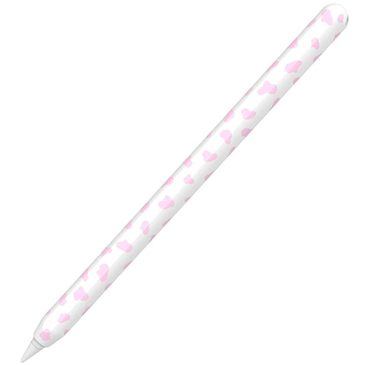 For Apple Pencil 2 AhaStyle PT65CW Silicone Pen Case Milk Cow Patterned Stylus Case