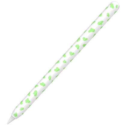 For Apple Pencil 2 AhaStyle PT65CW Silicone Pen Case Milk Cow Patterned Stylus Case