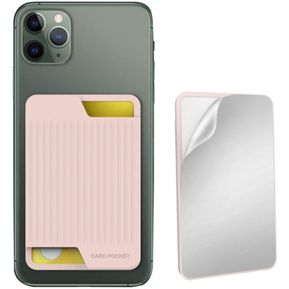 AhaStyle PT169 Mobile Phone Silicone Back Card Case Bus Card Bank Card Convenient Organizer