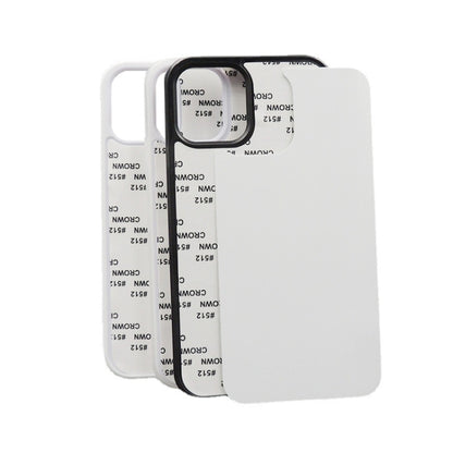 10PCS 2D Blank Sublimation Phone Case, For iPhone 15 Pro, For iPhone 15