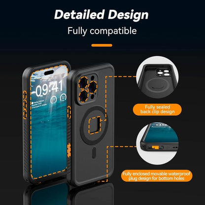 TELESIN IP68 Waterproof Case Submersible Touchscreen Phone Cover